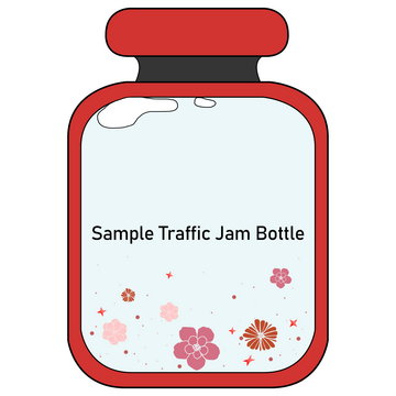 Jam Bottle Mockup